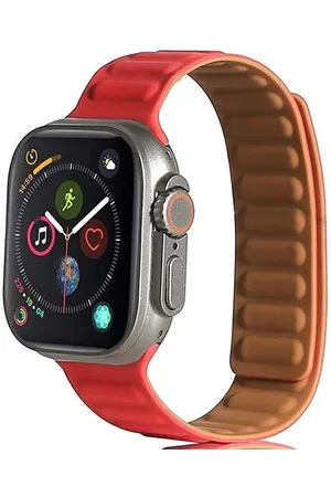 Beline Pasek Apple Watch Magnetic 42/44/45/49mm red