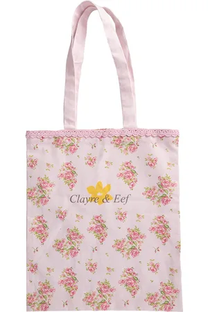 Clayre & Eef Schoudertas 33x38 cm Katoen Rozen