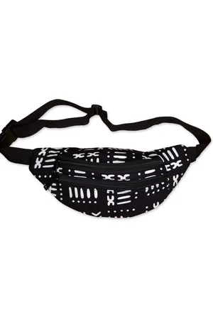 Merkloos Afrikaanse print heuptasje / Fanny pack - - Bum bag / Festival tasje met verstelbare band