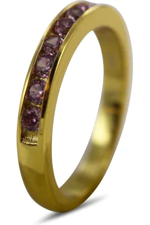 Silventi 9SIL-22098 Zilveren Ring met Zirkonia - Dames - 9 Zirkonia Steentjes - 3 mm -