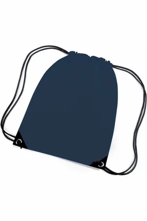 Merkloos Gymtas 12 liter - Donker Blauw - Gratis Verzonden