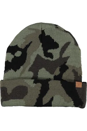 sarlini Jongens Muts -Zwart met Camouflage