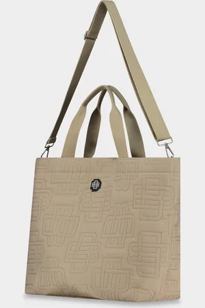 Black Bananas MONOGRAM QUILTED TOTE BAG