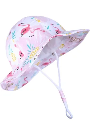 MINIIYOU Zonnehoedje kind roze ananas baby meisje dreumes peuter