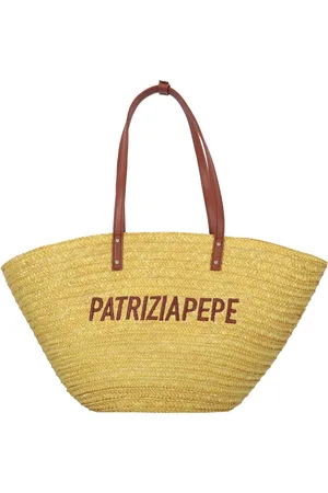 Patrizia Pepe Summer Straw Shopper Tas 51 cm