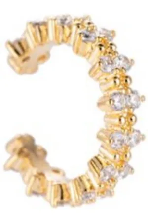 Dottilove Earcuff Gwendolyn - Edelstaal - Oorbellen - 14K Verguld - Dames sieraden
