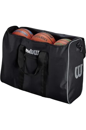 Merkloos 6-ball travel bag zwart zilver - Unisex Adult - ONE SIZE