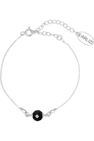 ARLIZI 2026 Armband zwarte spinel - sterling - 19 cm