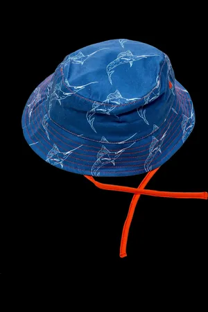 Ducksday UV-werend zonnehoedje voor baby - UPF50+ - Katoen - - maat 74/80