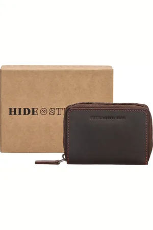 Hide & Stitches Japura Portemonnee - - 100% Leer