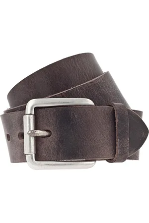 Vanzetti Riem leer - Jongens - 110 cm - dark brown