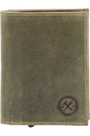 Hide & Stitches Leren Pasjeshouder - Heren Portemonnee - Safety Wallet