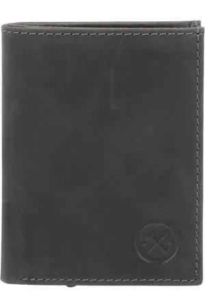 Hide & Stitches Leren Pasjeshouder - Heren Portemonnee - Safety Wallet