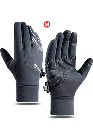 Merkloos Winterhandschoen - Handschoenen - Touchscreen Handschoenen - Wielrenhandschoenen - Fietshandschoenen - Scooter - Winter -