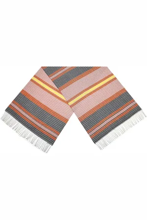 Cwi Sjaal Met Strepen Dames 180 X 65 Cm Polyester /roze