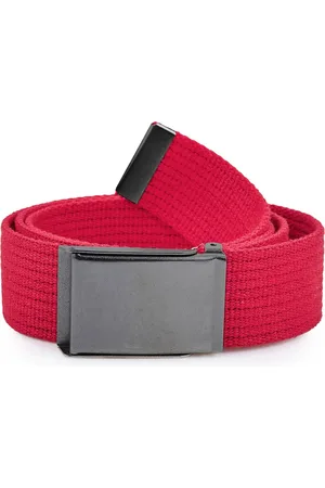 Ladeheid Herenriem - Riem - Broekriem - Verstelbaar - Katoen - LA-EL-P10 - - 120 cm