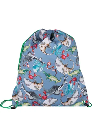 Pick & Pack Mix Animal Gymtas / Zwemtas, Cloud grey