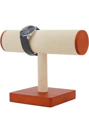 Merkloos T-Bar Armband Houder - Houten - 19.56cm Lang - Sieraden Stand - Armband Ketting Display Stand - Winkel Sieraden Rack - Home Organisatie - Ring Organisatie
