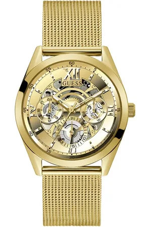 Guess Tailor GW0368G2 Horloge - Staal - Goudkleurig - Ø 42 mm