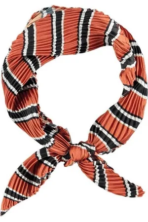 sarlini Neksjaaltje | Haarsjaaltje Stripes Brique