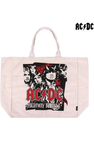 AC/DC Handtas Handvatten Beige