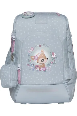 Beckmann Schooltas - Active Air FLX - Forest Deer Dusty Mint green - 20-25 liter - BE-120156A