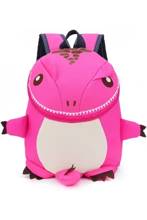 KIMU Rugtas Dino - Kleine Rugzak Dinosaurus Monster Tas - Rugtasje Veilige Schooltas Kinderen Kindertas Kinder Gymtas Kind Meisje Meisjestas Festival