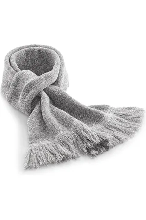Beechfield Sjaal - Omslagdoek - Gebreid - Dames - Heren - Winter - 152 x 18 cm - Polyester - Acryl