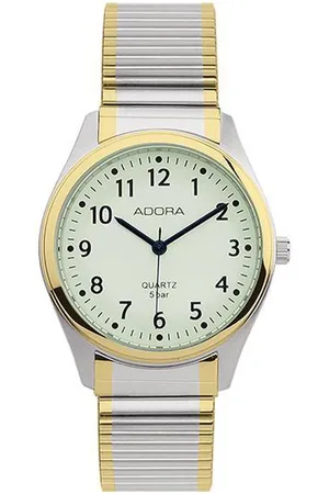 Adora Unisex horloge met neon wijzerplaat -rekband AB6356