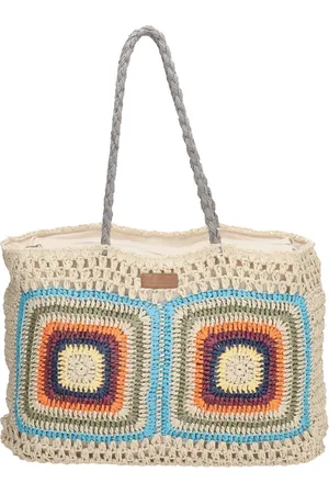 PE-Florence PE Florence Natural Life Shopper - Licht Natuur Turquoise