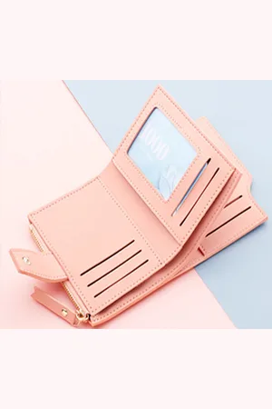 Merkloos Portemonnee - dames en heren - 10 pasjes - creditcardhouder - pasjeshouder - card holder wallet - munthouder - kaarthouder pasjes - wallet