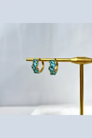 Dottilove Oorbellen- oorbellen dames- oorhangers- 14k Gold plated