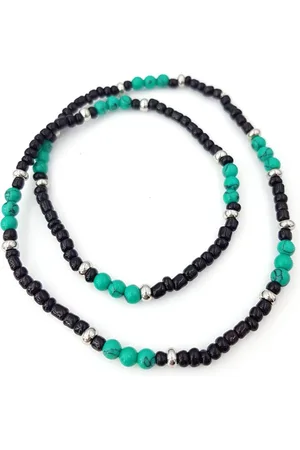 No Evil ?? kralenketting groen 47 cm