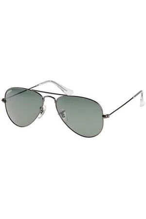 art&jack Kinderzonnebril Zo-0107a Polycarbonaat Piloot Grijs/groen