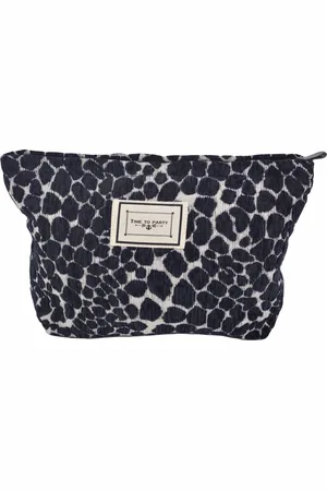 Fashion Favorite Toilettas - Panter Print | Make-Up Tas | 28 x 20 cm | Jacquard / Katoen |