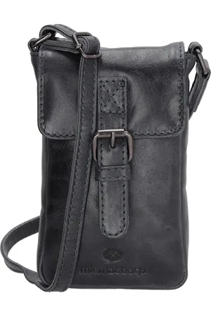 Hide & Stitches Micmacbags Porto Crossbody Telefoontasje - Blauw