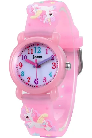 Lazy Cat Eenhoorn Horloge – Unicorn Horloge – Giftbox - Roze