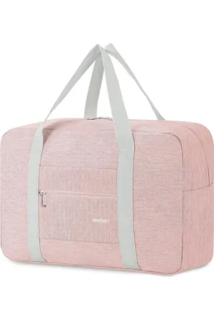 Merkloos Handbagagetas voor vliegtuig, 55 x 40 x 20 cm, 45 x 36 x 20 cm, opvouwbare reistas, overnight weekend, dames, handbagage, sporttas, koffer, 25 liter, met schouderriem, (zonder