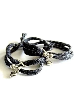 2 Love It Twin Infinity Stoer - Vriendschapsarmbandjes