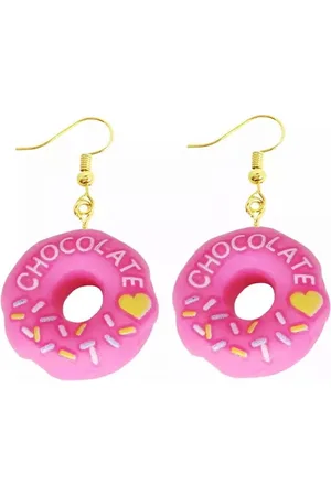 Akyol Donut oorbellen – Oorbellen dames - oorbellen meisjes - sint cadeau - leuke donut oorbellen - Sieraad - oorbellen cadeau - verjaardag - grappige oorhangers
