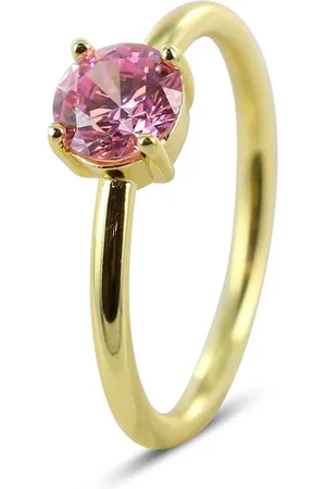 Silventi 9SIL-22533 Zilveren Ring - Dames - Zirkonia - 6 mm -