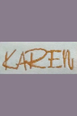 Karen by Simonsen Flower - Make-Up Etui - /Wit