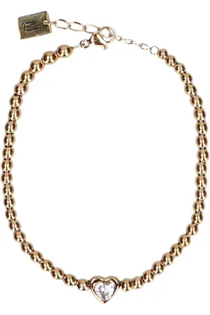 Manfield Dames - Goudkleurig armbandje met hartje