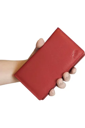 ARRIGO BELLO Portemonnee - - Leer - RFID - Anti skim - Portemonnee Dames - Portefeuille - Groot - Veel - Ruimte