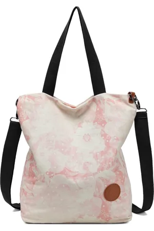 Merkloos Canvas handtas schoudertas casual multifunctionele schoudertas groot voor werk school shopper casual dagelijks, boog