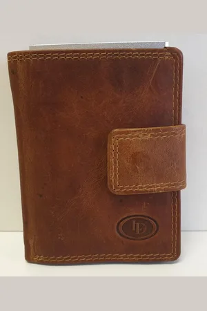 LEATHER DESIGN Billfold & Cardholder - Portemonnee - zonder kleingeld Hunter