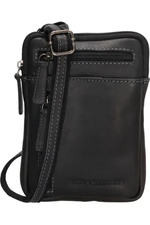 Hide & Stitches Japura Schoudertas - - 100% Leer