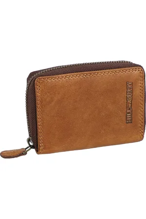 Hillburry Unisex Creditcardhouder Waaier – Dames / Heren - RFID kaarthouder - 11 vakjes - Leer