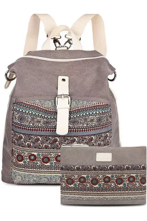 Merkloos Rugzak dames handtas mode casual lichtgewicht schoudertas tas reistas crossbody tas, -2
