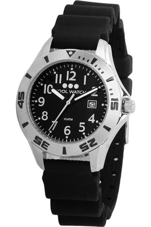 Coolwatch Diver CW.207 - Horloge - Kunststof - 32 mm - Zwart